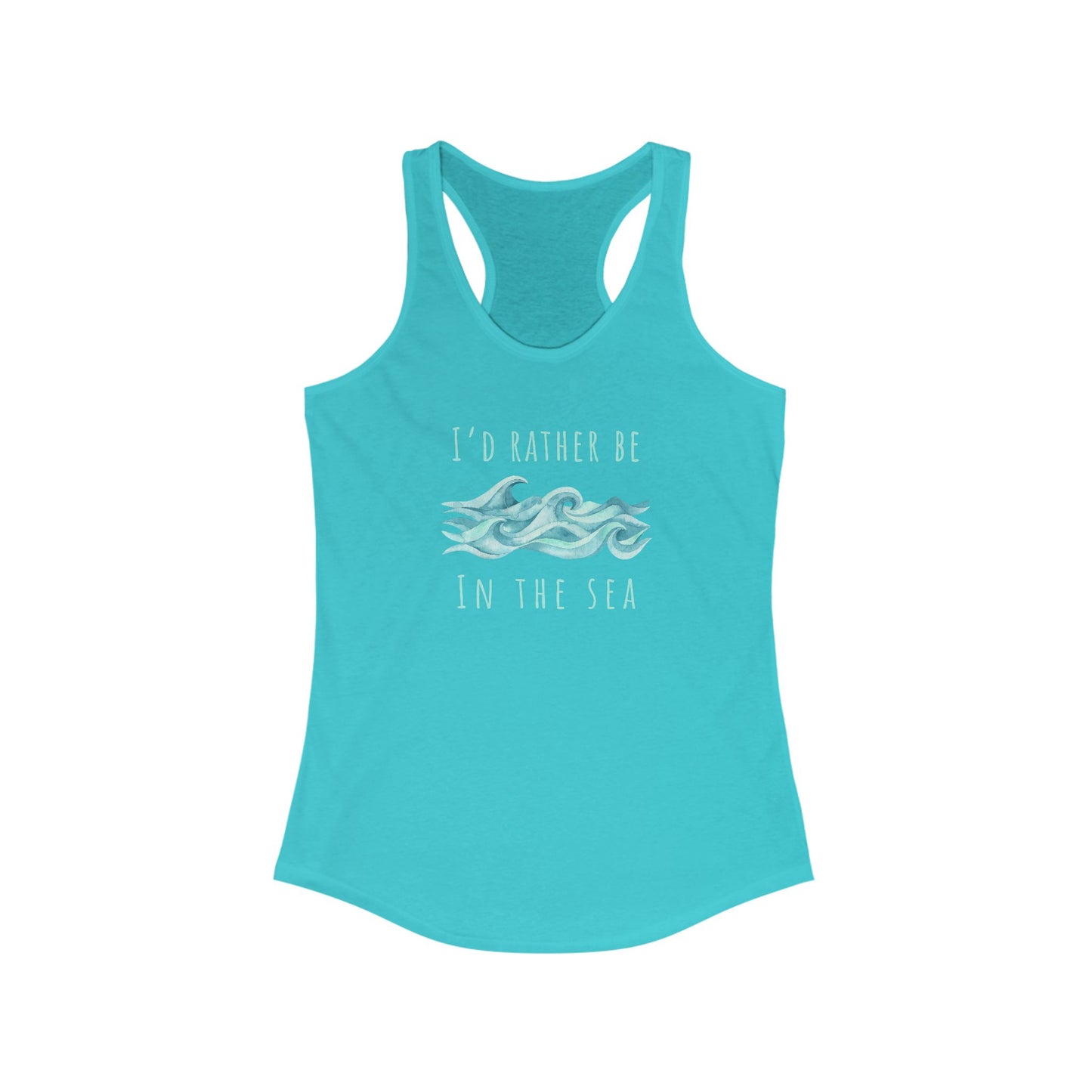 I'd Rather be in the Sea Women's Tank